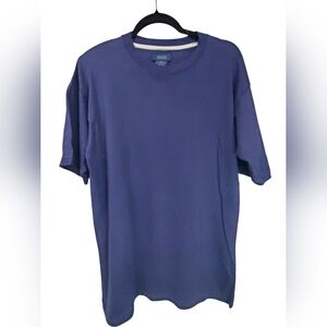 Izod Sleepware For Men Size Large Blue Tshirt Casual Loungeware